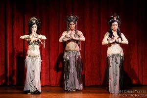 At Circadia with Maureen and Medea - Photo by Chris Yetter