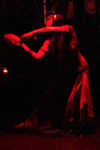 Kindle channeling a Third Dynasty Isisian Priestess. In her, Nephren-Ka chose the wrong woman to scorn. To avenge her lover's death and to save his soul, she performs an act of Typhonian Tantra which transubstantiates her blood to poison, which she ritualistically feeds the Black Pharaoh in order to bargain an exchange of souls with the Gods of Death - Photo by Ariock